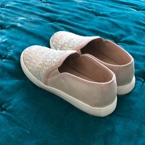 GB embellished slip on sneaker